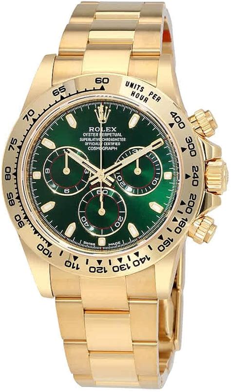 rolex daytona gold grün zifferblatt|Rolex Daytona 116508 .